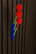 Acoustic Panel Dart Holders – Slim Wall Dart Storage, Dart Organiser for Games Room, Man Cave or Home