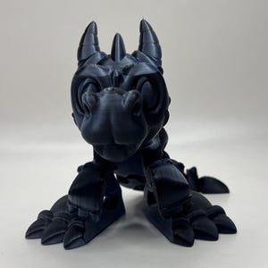 Mini Baby Wyvern Dragon – Articulated Fantasy Fidget or Collectible Figurine – Dragon Lover Gift