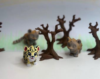 Guepardo Bebé – Mini juguete de escritorio coleccionable