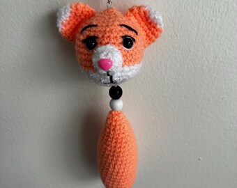 Fox - keychain, pendant