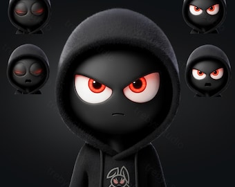 Male PNGTuber Model, Default Male PNGTuber Model, VeadoTube Model, Cute PNG Tuber Model, Vtuber Model, Twitch Avatar, GIFTuber