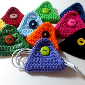 Crochet Cord Keeper: Handmade Earbud Cable Organizer