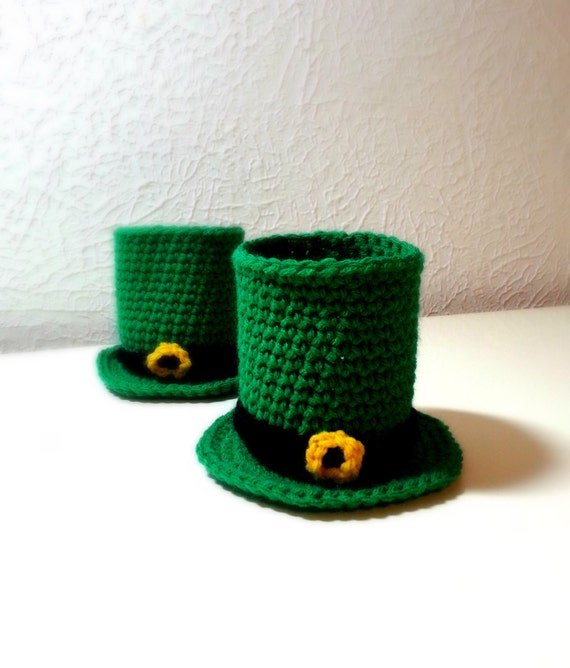 Crochet sales leprechaun hat
