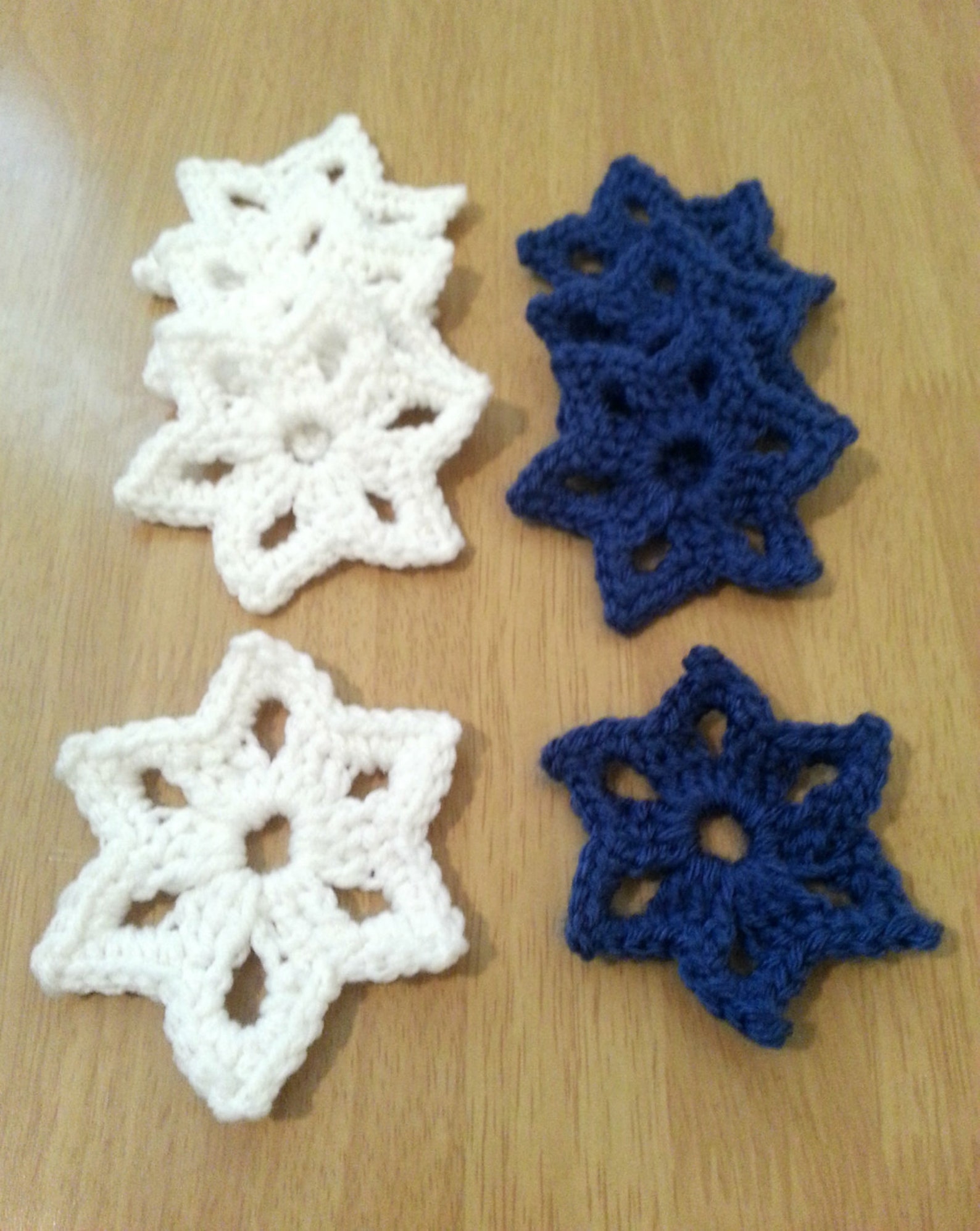 Hanukkah Stars Crochet Star of David Set Set of Eight Etsy