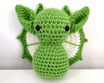 Crochet Fruit Bat, Green Lime, Cute Halloween