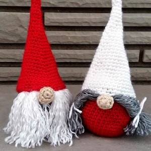 Christmas Gnome Set, Crochet gnomes, Winter Decor, Mr and Mrs Gnome Set