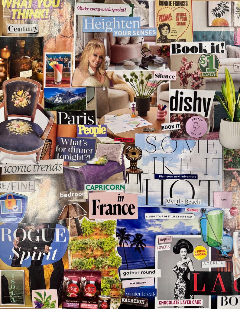 Magazine Clippings: Scrapbook Collage Kit - 100+ Unique Cutouts - Etsy