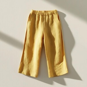 Mädchen Hose mit weitem Bein Schnittmuster | Palazzo Hose Schnittmuster für Kinder | Hose PDF Pattern | Mädchen Schnittmuster 2-16 Jahre Bild 3