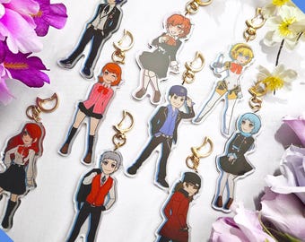 Persona 3 | 4" Double Sided Acrylic Charms