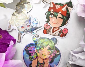 Sticker Set | Jolyne, Koromaru, and Kiriko