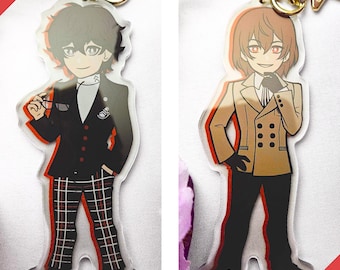 Persona 5 | 4" Double Sided Acrylic Charms