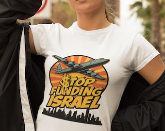 Stop Funding Israel T-Shirt | Protest tee, Political Statement, Stop Genocide, Anti Fascist Shirt, Support Palestine T-Shirt, Anti War Shirt
