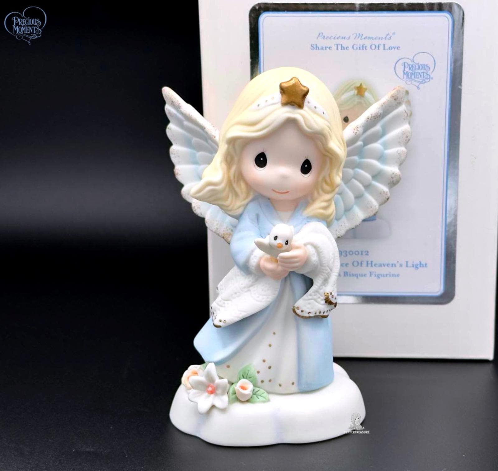 プレシャス・モーメンツ プレシャスモーメント フィギュア 置物 天使 プレシャスモーメンツの天使の置物 - 愛の贈り物を分かち合おう - Etsy