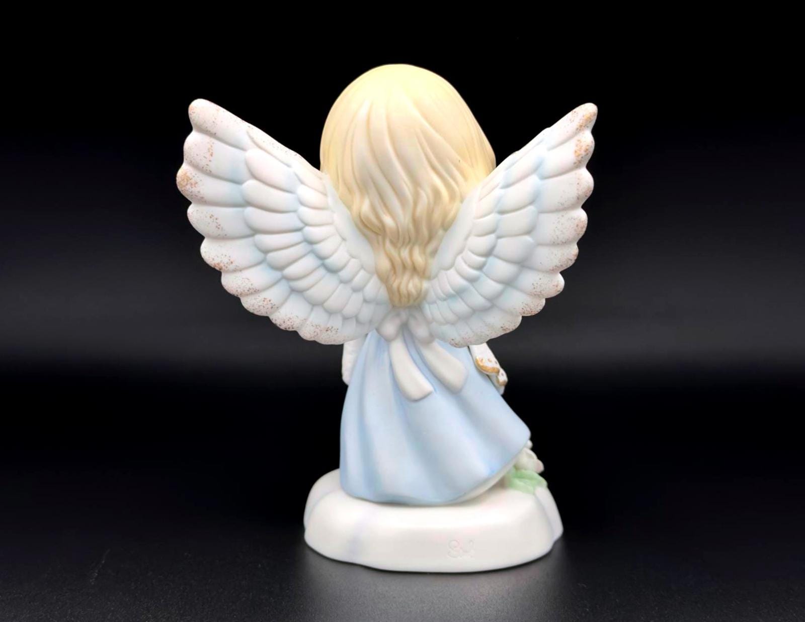 プレシャス・モーメンツ プレシャスモーメント フィギュア 置物 天使 プレシャスモーメンツの天使の置物 - 愛の贈り物を分かち合おう - Etsy