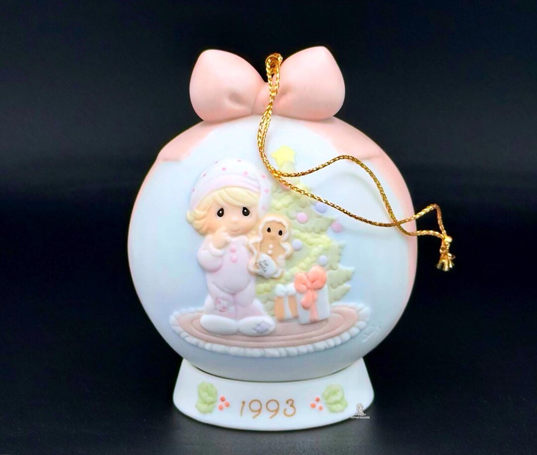 Rare 1993 Precious Moments Christmas Ornament Limited Edition ...