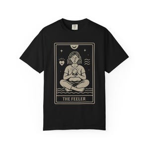 Camiseta del Tarot del Sentidor, Camiseta de Estética Empática, Emociones Neurodivergentes, Alma Sensible, Regalo de Sentido Profundo