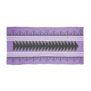Ever growing Tree Wampum design Beach Towel, Towel for Summer, Fun Beach Accessory, Great for Vacation, Pool Days, Indigenous Gifts
