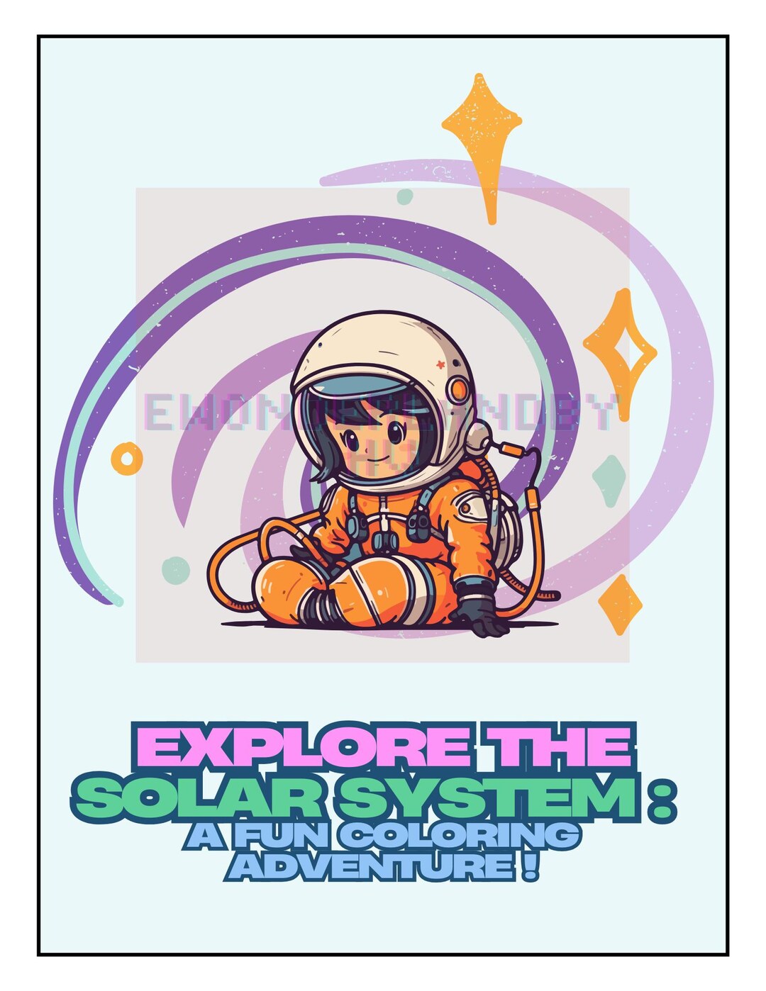 Solar System Coloring Book for Kids: Fun Space Adventure With Planets ...