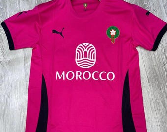 Maillot de football du Maroc rose