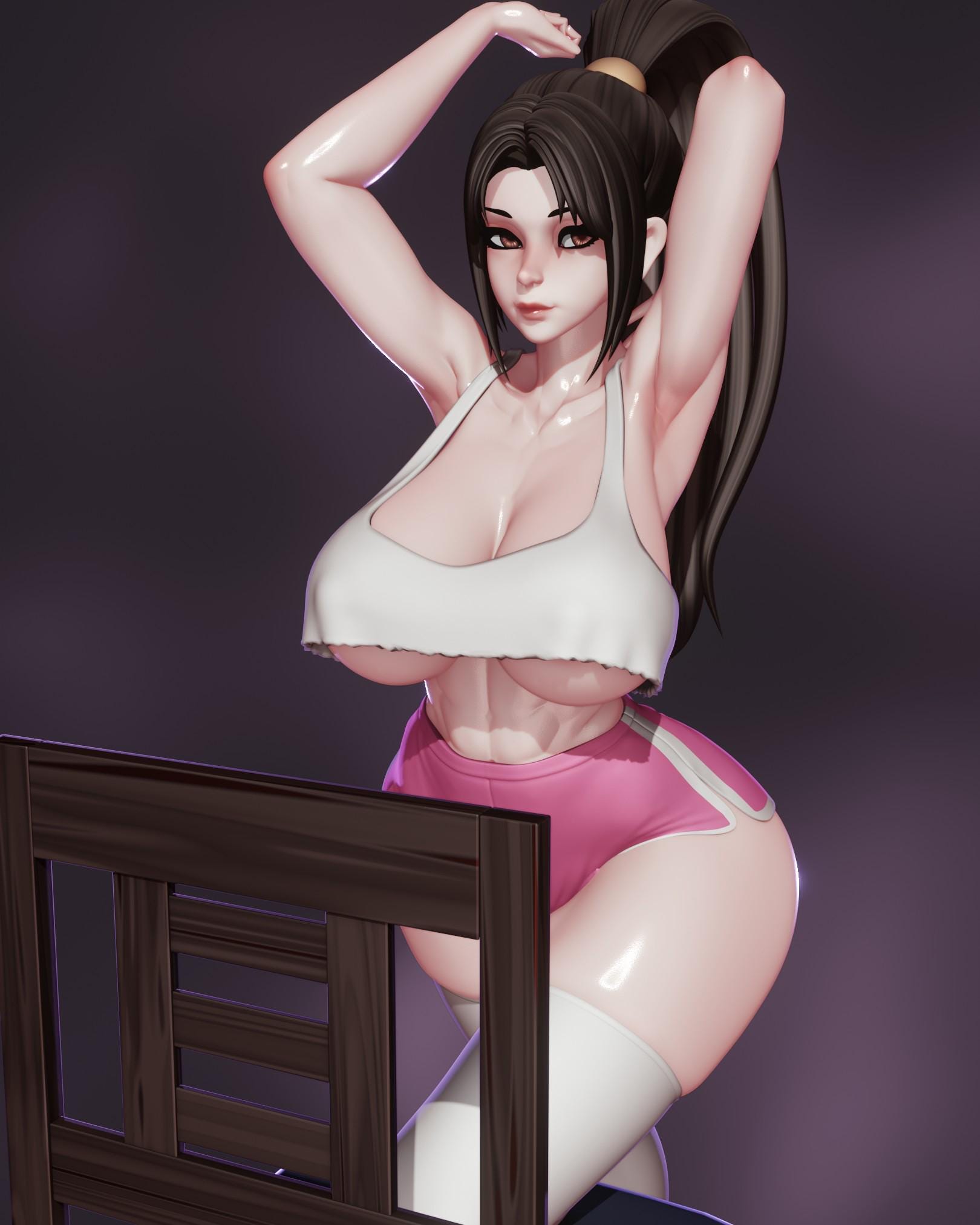 Mai Shiranui Rushzilla 2025 3D Print Model SFW/NSFW Digital Figure STL File