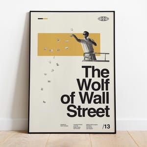 Der Wolf der Wall Street Poster, Der Wolf der Wall Street, Leonardo DiCaprio, Buchen Sie Geschenk, Der Wolf der Wall Street, Film Poster