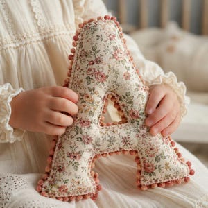 Instant download PDF sewing pattern bundle for fabric letters and banners.