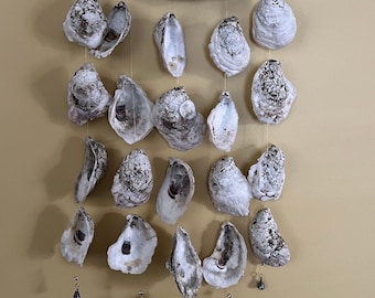 Oyster Shell and Driftwood Windchime