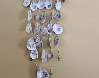 Oyster Shell and Driftwood Windchime