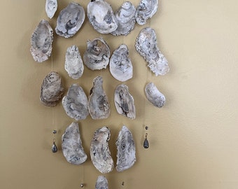 Oyster Shell and Driftwood Windchime