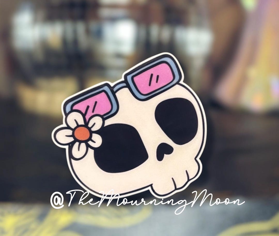 Cute Skull Phone Grip Ireland