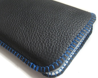 custom made cell / mobile case calf leather