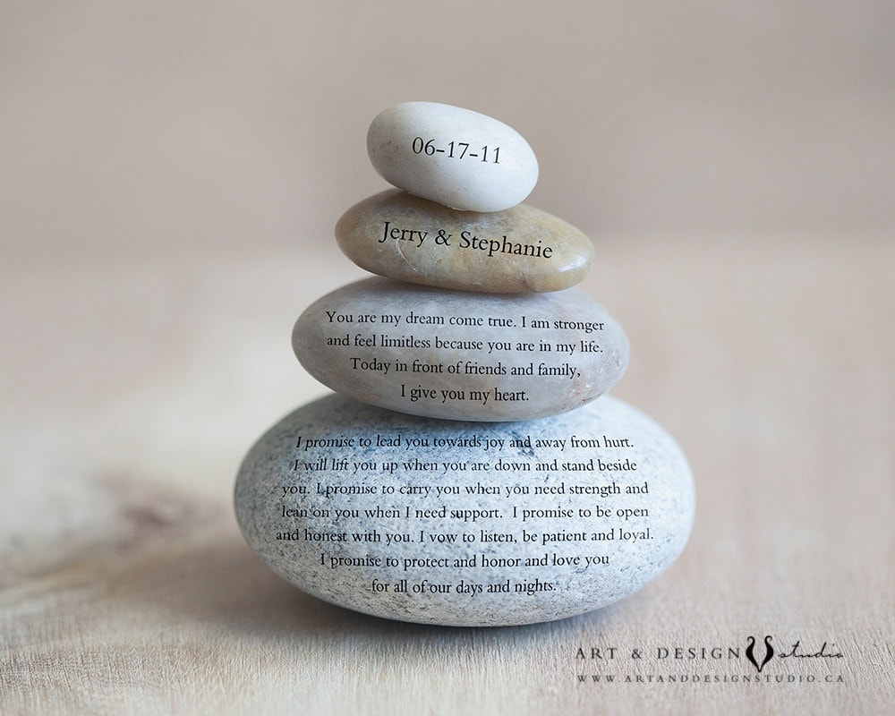 Wedding Vow Art Vow Renewal Gift Unique Gifts Wedding Vow Etsy UK