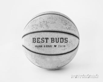 Basketball Print with Names, Personalized Fathers Day Gifts for Him, Sports Gifts for Men, Basketball Birthday Gift, Dad Quotes Canvas