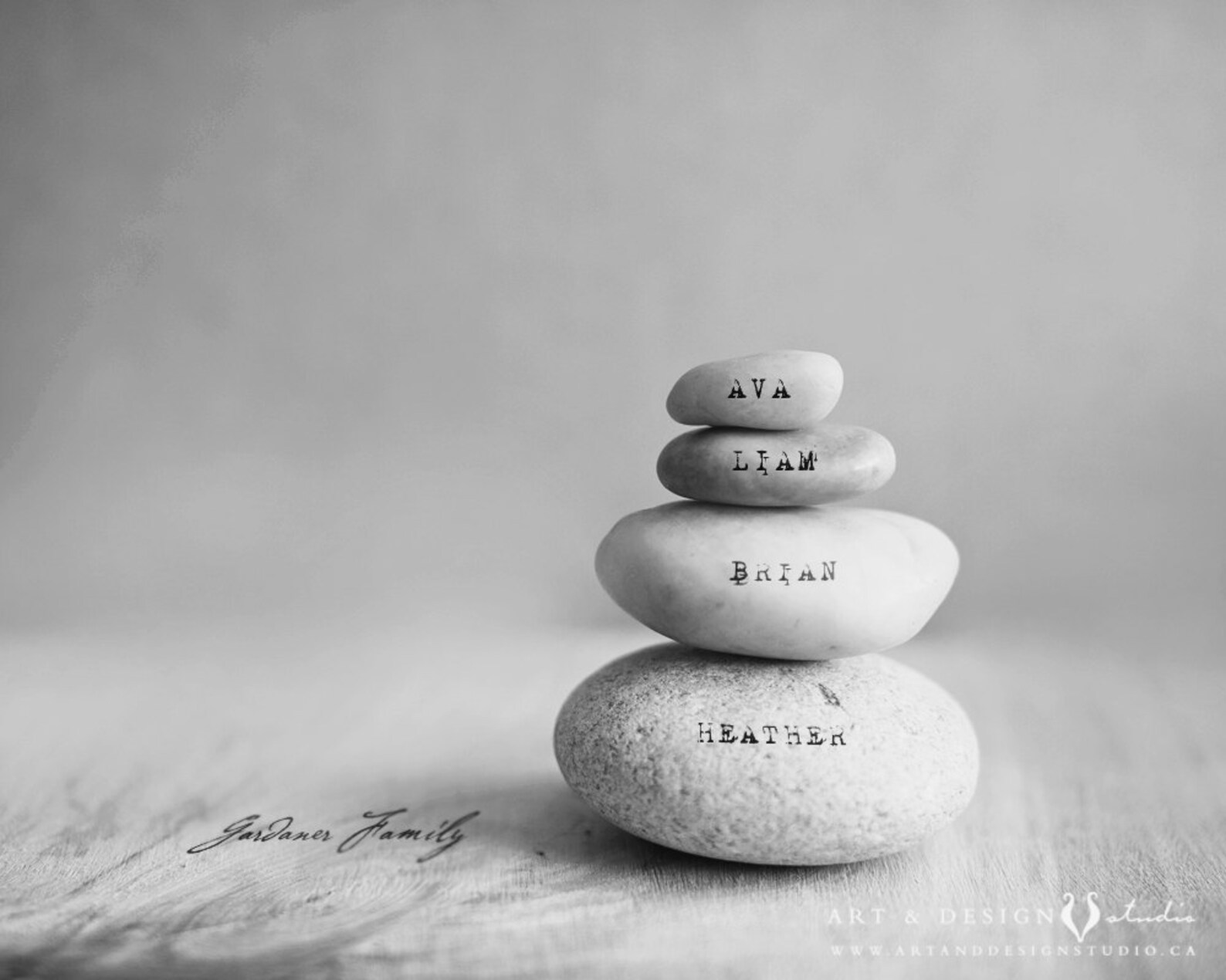 Entryway Decor Personalized Family Name Art Print Custom Etsy