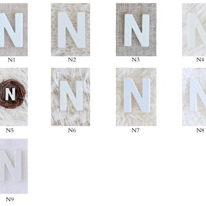 Letter Alphabet Art Photography, Letter N, Alphabet Photo Print, Art for Him, Boys Name Print, Baby Room Decor, Nursery Art, Name Print image 2