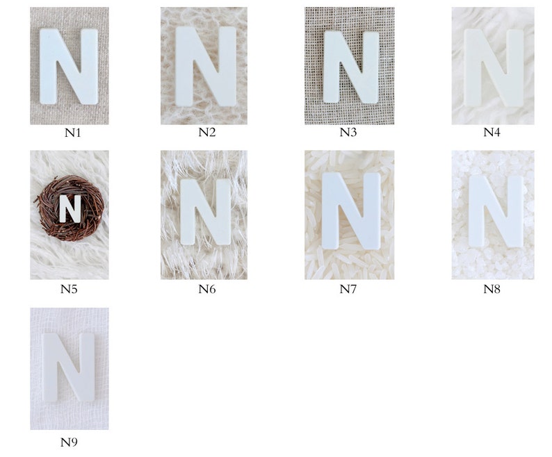 Letter Alphabet Art Photography, Letter N, Alphabet Photo Print, Art for Him, Boys Name Print, Baby Room Decor, Nursery Art, Name Print image 2