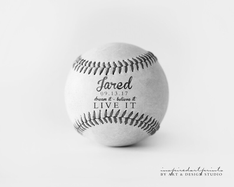 Baseball Nursery Print, Baseball Gifts for Him, Baseball Nursery Decor, Baseball Bedroom Decor, Baseball Wall Art, Personalized Baseball Art image 2