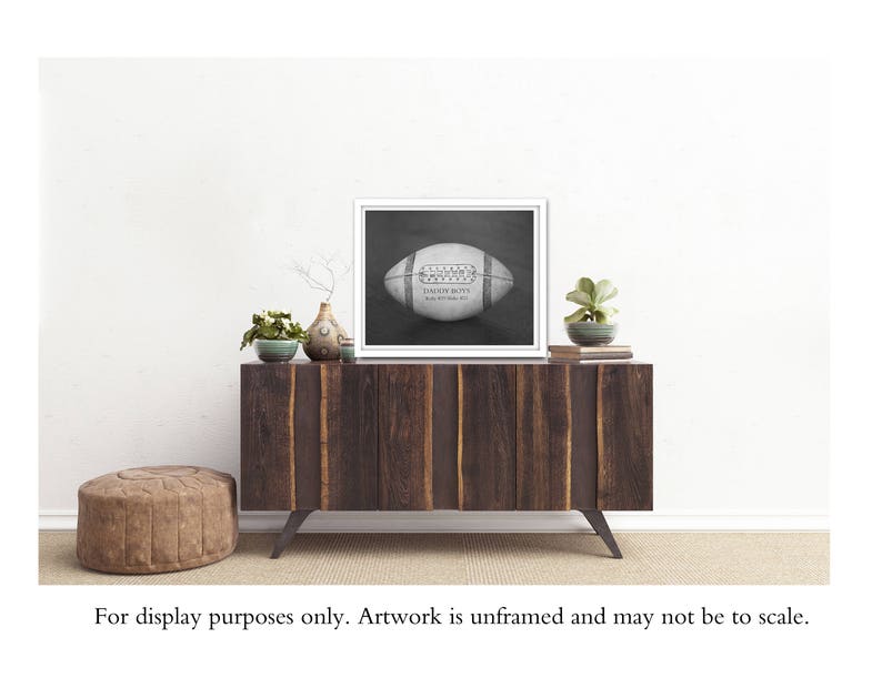 Football Gifts for Dad Fathers Day Gift from Son Birthday image 4