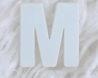 Letter M - Alphabet Art, Alphabet Letters Photography, Alphabet Photos, Letter Art, White Letter, Neutral Home Decor, Letter M 4x6 Photo,