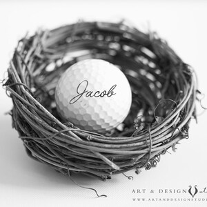 Father Quote Golfer Gifts Gifts for Dad Sports Decor Fathers Day Gift Ideas My Dad My Hero Golf Ball Print Sports Art Print image 2