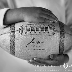 Custom Fathers Day Gifts, Gifts Him Under 25, Dad Gifts, Personalized Gift for Him, Grandfather Gift, Football Sports Art Print Poster image 2