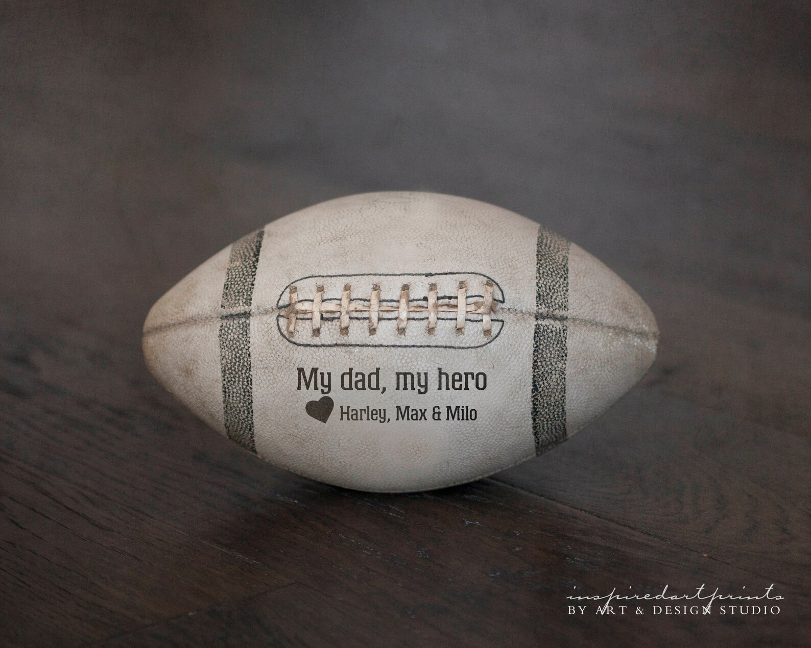 Football Gifts for Dad Fathers Day Gift From Son Birthday Etsy