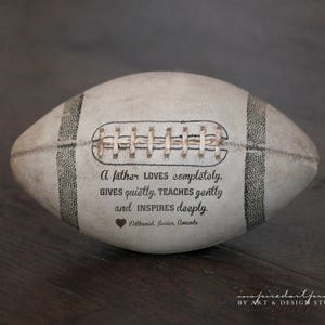 Football Gifts for Dad Fathers Day Gift from Son Birthday image 3
