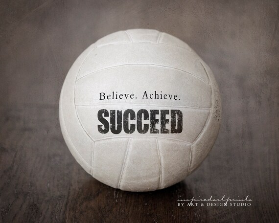 Volleyball Print Boy Room Decor Man Cave Decor Sport Decor Etsy