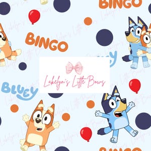 Blue Dog Cartoon Seamless Digital Pattern – Cute Blue Dog Background – Fabric, Sublimation, and Other Crafting Ideas