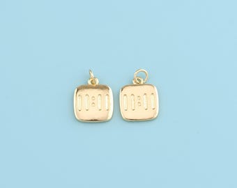 18K Gold Filled 11:11 Pendant,angel numbers Charm Necklace,DIY Jewelry Making Supply