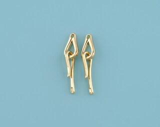 10 Chiusure A Molla Ovale Per Gioielli – Placcate Oro 18K, 14 X 8 Mm, Per Collane E Bracciali