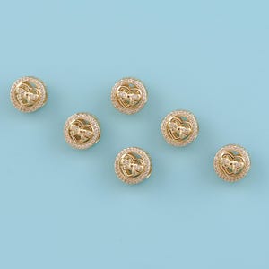 18K Gold Filled Heart Spacer Bead,CZ Micro Pave round heart beads Bracelet Necklace,Bracelet Bead, Love Beads,large hole beads,DIY Jewelry
