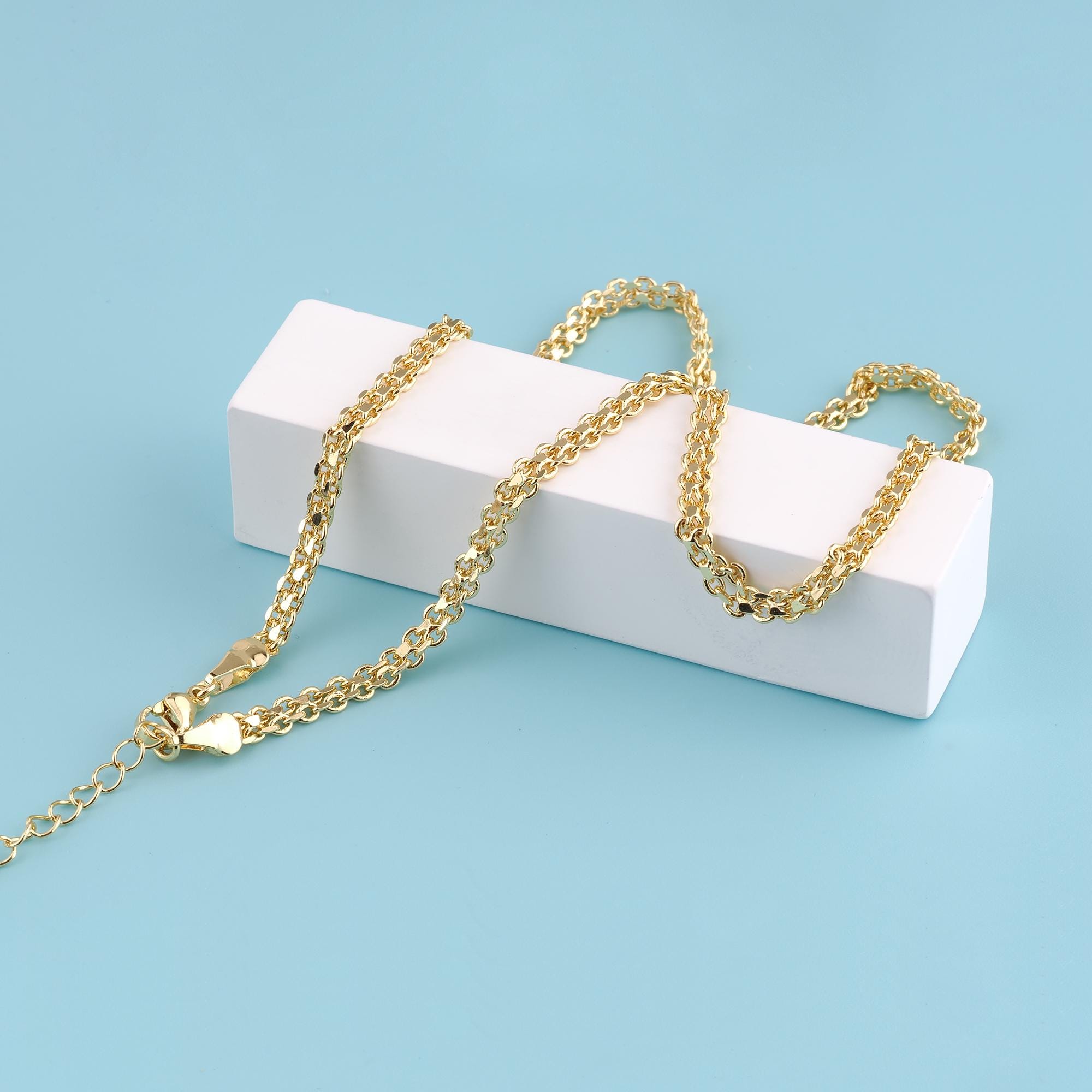 9ct Solid Gold Belcher Chain | In Manchester - Foto 6