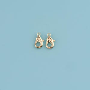 10pcs 18K Gold Filled Lobster Clasp,Claw Clasp,Necklace Clasp, Jewelry Clasp, Bracelet Clasp DIY Jewelry Making Supplies